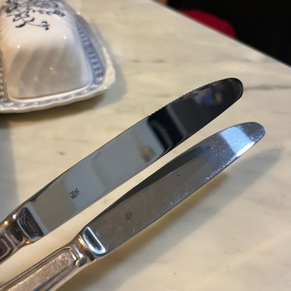 Dinner Knives WMf  Stamped  (2)/ Firm price - Picture 1 of 16